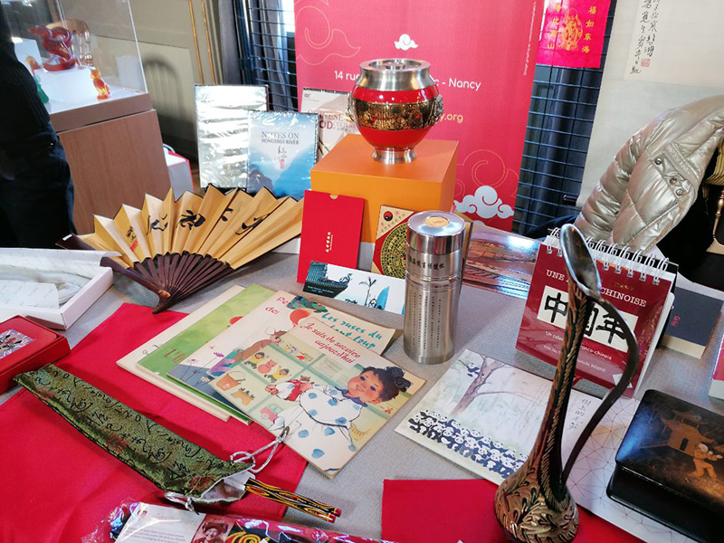 Stand Amitiés Franco Chinoises Nancy Lorraine